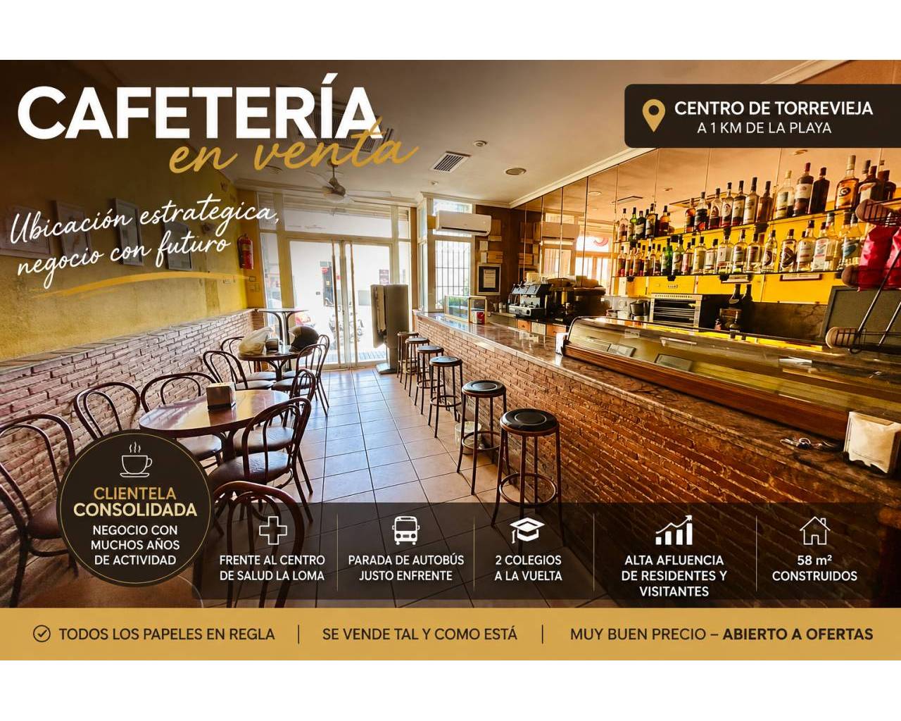 Business - Resale - Torrevieja - Center Torrevieja