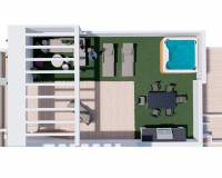 New Build - Бунгало - Torrevieja - Los balcones