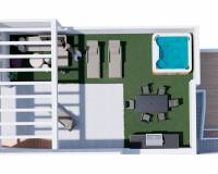 New Build - Bungalow - Torrevieja - Los balcones