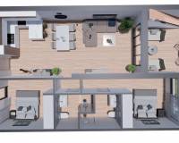 Nueva construcción  - Bungalow - Torrevieja - Los balcones