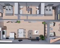Nueva construcción  - Bungalow - Torrevieja - Los balcones