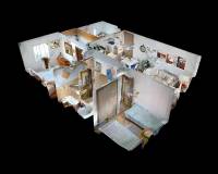 Resale - Bungalow - Orihuela Costa - Playa Flamenca