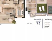 Resale - Bungalow - Pilar de la Horadada