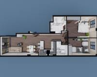 Resale - Penthouse - Pilar de la Horadada - Centro