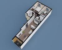 Resale - Penthouse - Pilar de la Horadada - Centro