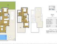 Resale - villa - Pilar de la Horadada - Torre de la Horadada