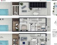 Resale - villa - Pilar de la Horadada